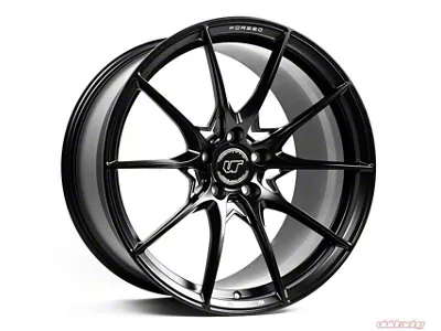 VR Forged D03-R Matte Black Wheel; 18x9.5; 45mm Offset