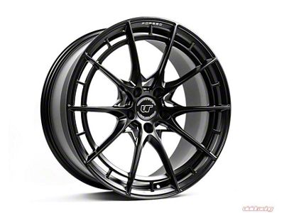 VR Forged D03-R Matte Black Wheel; 19x10.5; 35mm Offset