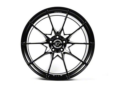 VR Forged D03 Matte Black Wheel; 20x11; 21mm Offset