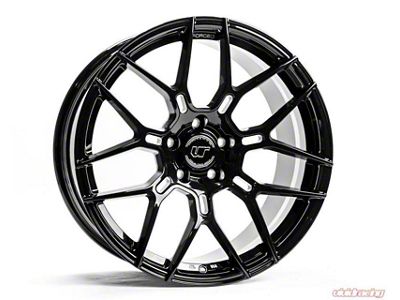 VR Forged D09 Gloss Black Wheel; 20x10; 24mm Offset