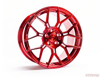 VR Forged D09 Gloss Red Wheel; 18x9.5; 40mm Offset