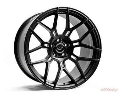 VR Forged D09 Matte Black Wheel; 20x12; 25mm Offset