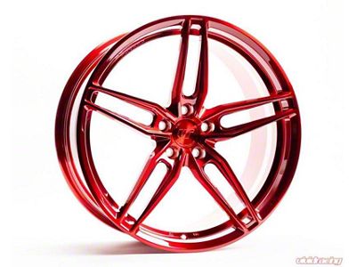 VR Forged D10 Gloss Red Wheel; 20x11; 43mm Offset