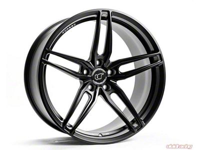 VR Forged D10 Matte Black Wheel; 20x12; 25mm Offset