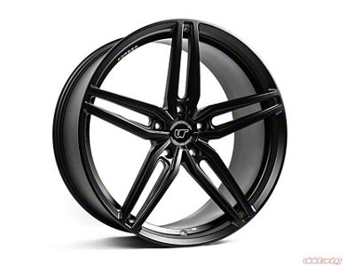 VR Forged D10 Matte Black Wheel; 22x11.5; 59mm Offset