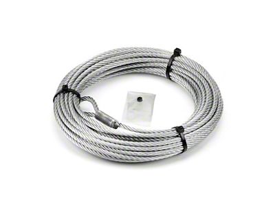 WARN 7/32-Inch x 50-Foot Replacement Steel Rope