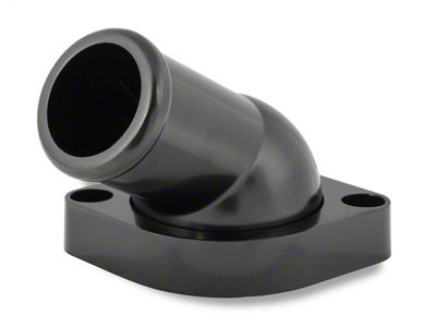 Mr. Gasket Water Neck; Swivel; 30 Degree Angle; Incl. Mounting Bolts/Gaskets; - 2670BK