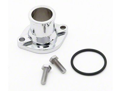 Mr. Gasket Water Neck; w/Bolts And O-Ring; Straight Neck; - 2663