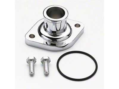 Mr. Gasket Water Neck; w/Bolts And O-Ring; Straight Neck; - 9845