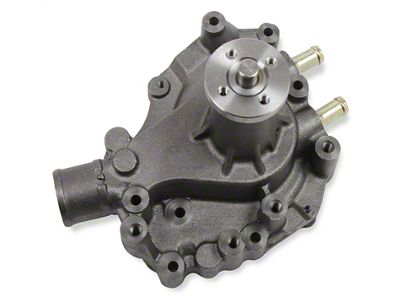 Mr. Gasket Water Pump; 0.625 in. Pulley Pilot; High Volume Flow; Drivers Side Inlet; - 70130NG
