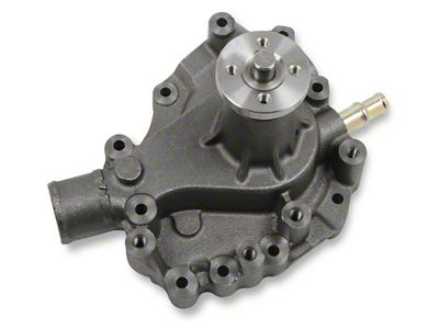 Mr. Gasket Water Pump; 0.625 in. Pulley Pilot; High Volume Flow; Drivers Side Inlet; - 70132NG