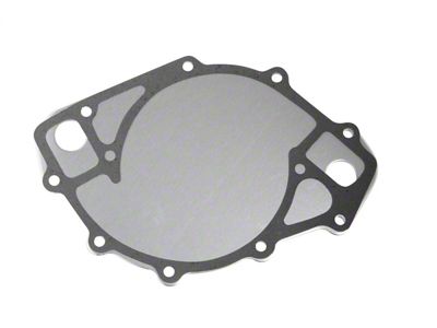 Mr. Gasket Water Pump Block Off Plate; Incl. Gaskets/Hardware; - 7053G