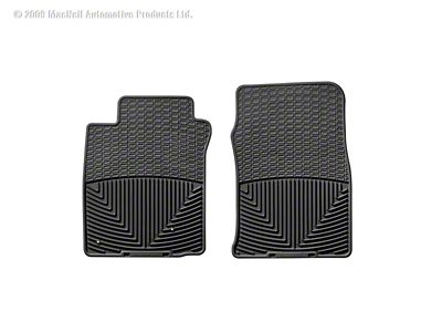 WeatherTech 00-05 Hyundai Accent Front Rubber Mats - Black - W39