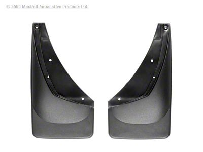 WeatherTech 00-06 Chevrolet Tahoe No Drill Mudflaps - Black - 110006
