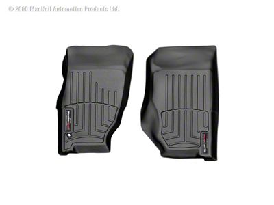 WeatherTech 02-07 Jeep Liberty Front FloorLiner - Black - 440321