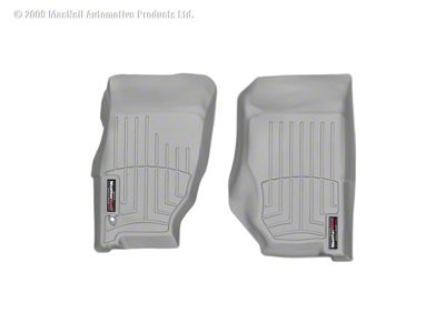 WeatherTech 02-07 Jeep Liberty Front FloorLiner - Grey - 460321