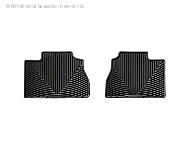 WeatherTech 02-08 Dodge Ram 1500 Rear Rubber Mats - Black - W70
