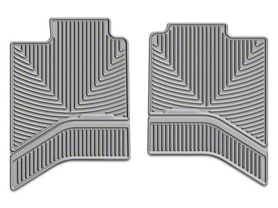 WeatherTech 02-14 Dodge Ram 1500 Rear Rubber Mats - Grey - W336GR