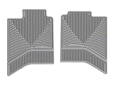 Weathertech 02-14 Dodge Ram 1500 Rear Rubber Mats - Grey - W336GR