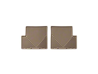 Weathertech 02+ Mercedes-Benz G-Class W463 Rear Rubber Mats - Tan - W125TN