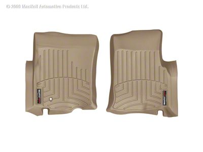 WeatherTech 03-06 Ford Expedition Front FloorLiner - Tan - 450291