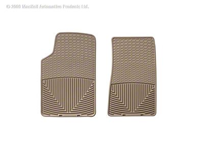 WeatherTech 03-10 Cadillac CTS Front Rubber Mats - Tan - W47TN