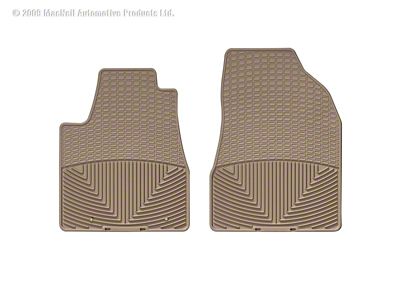 WeatherTech 03-10 Nissan Murano Front Rubber Mats - Tan - W40TN