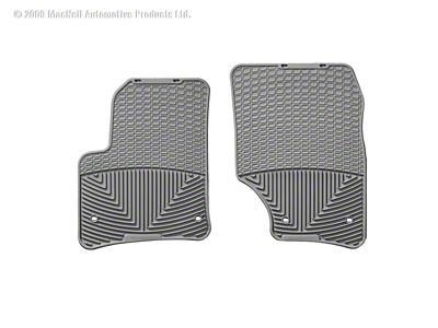 WeatherTech 03-10 Porsche Cayenne Front Rubber Mats - Grey - W46GR