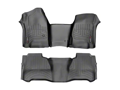 WeatherTech 04-06 Scion xB Front and Rear FloorLiner (Manual Trans - 441195-1-2