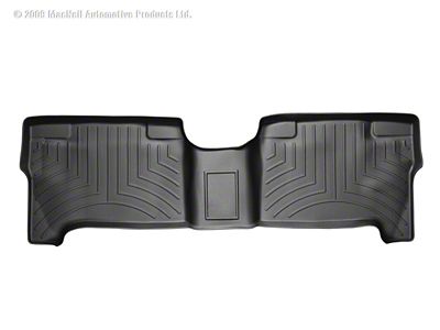 Weathertech 04-06 Toyota Tundra Double Cab Rear FloorLiner - Black - 440302