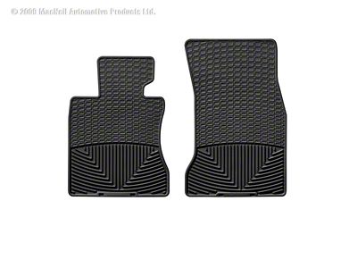 Weathertech 04-07 BMW 525i Front Rubber Mats - Black - W62