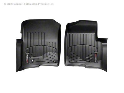 Weathertech 04-08 Ford F150 Regular Cab Front FloorLiner - Black - 440051