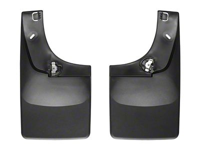 WeatherTech 04-08 Ford F250/F350 No Drill Mudflaps - Black - 120008