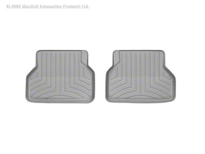 Weathertech 04-10 BMW 5-Series E60 Rear FloorLiner - Grey - 461642