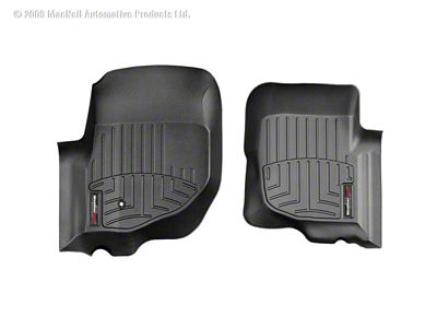 Weathertech 04-10 Dodge Durango Front FloorLiner - Black - 440081