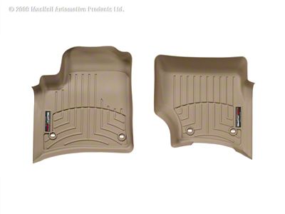 Weathertech 04-10 Porsche Cayenne Front FloorLiner - Tan - 450451