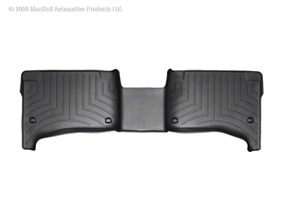 WeatherTech 04-10 Porsche Cayenne Rear FloorLiner - Black - 440452