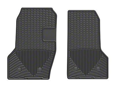 Weathertech 04-15 Freightliner M2 Front Rubber Mats - Black - W539