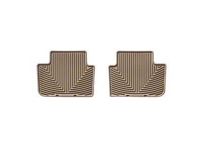 Weathertech 04+ BMW X3 Rear Rubber Mats - Tan - W146TN