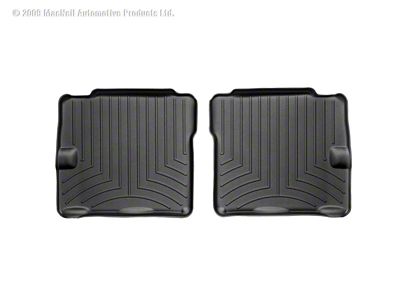 Weathertech 04+ Chrysler Pacifica Rear FloorLiner - Black - 440942