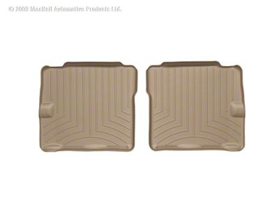 Weathertech 04+ Chrysler Pacifica Rear FloorLiner - Tan - 450942
