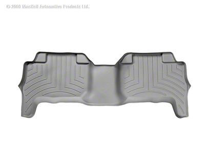 Weathertech Crew Cab Rear FloorLiner - Grey (04+ GMC Canyon)