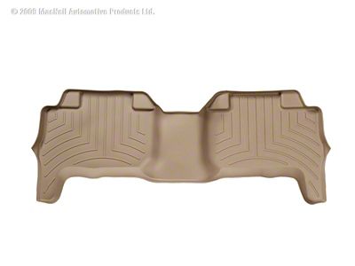Weathertech 04+ GMC Canyon Crew Cab Rear FloorLiner - Tan - 450092
