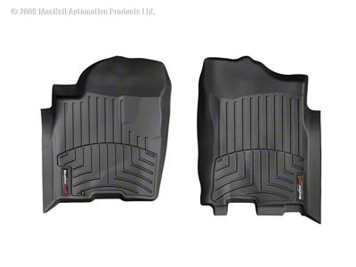 Weathertech 04+ Nissan Armada Front FloorLiner - Black - 440191