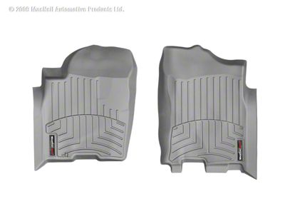 WeatherTech 04+ Nissan Armada Front FloorLiner - Grey - 460191
