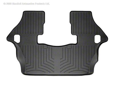 Weathertech 04+ Nissan Armada Rear FloorLiner - Black - 440193