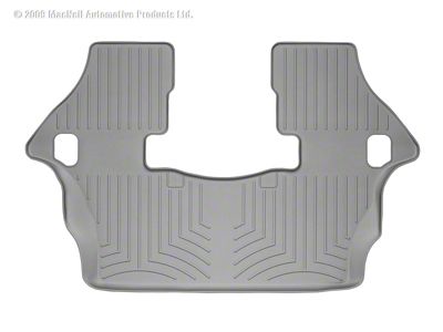 WeatherTech 04+ Nissan Armada Rear FloorLiner - Grey - 460193