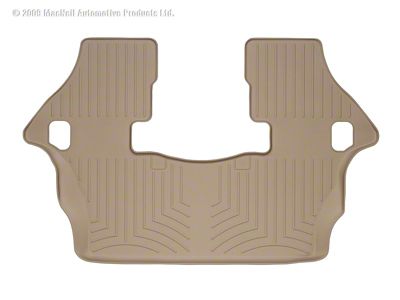 Weathertech 04+ Nissan Armada Rear FloorLiner - Tan - 450193