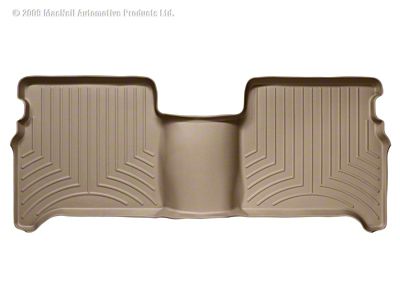 Weathertech 04+ Nissan Titan Crew Cab Rear FloorLiner - Tan - 450192
