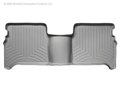 Weathertech 04+ Nissan Titan Crew Cab Rear FloorLiner - Grey - 460192